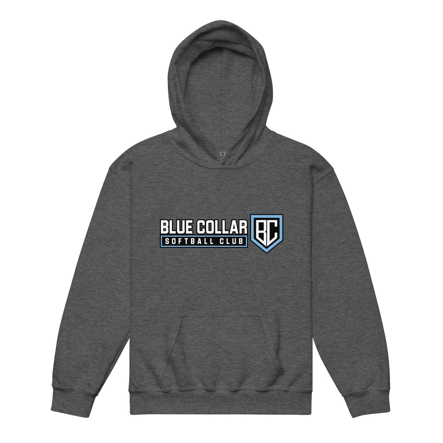 Classic | Youth Hoodie | Blue Collar Softball 2034 | Vanguard Logo