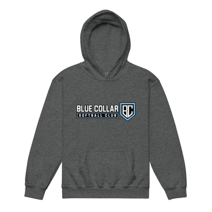 Classic | Youth Hoodie | Blue Collar Softball 2034 | Vanguard Logo