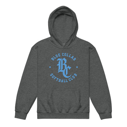 Classic | Youth Hoodie | Blue Collar Softball 2034 | Varsity Logo