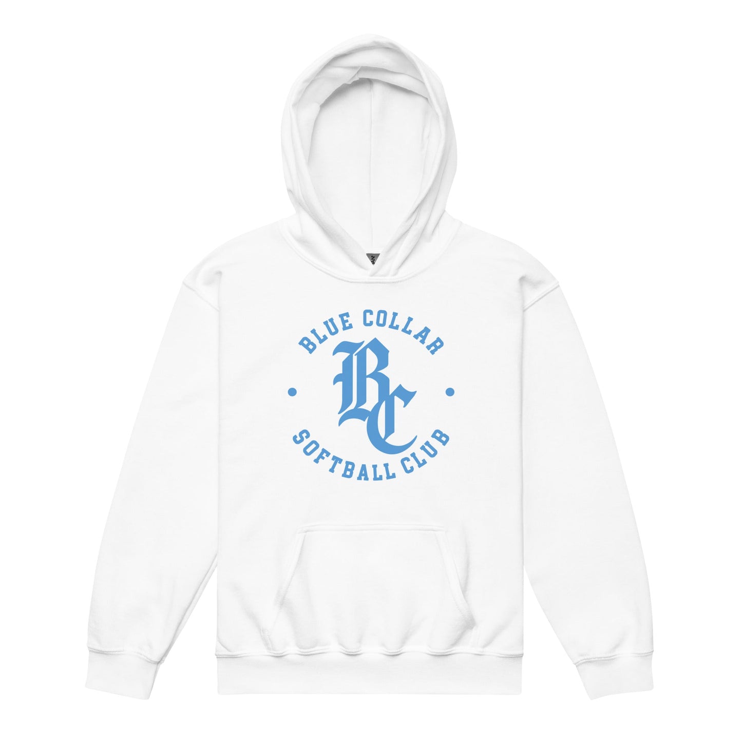 Classic | Youth Hoodie | Blue Collar Softball 2034 | Varsity Logo