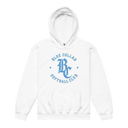 Classic | Youth Hoodie | Blue Collar Softball 2034 | Varsity Logo