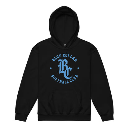 Classic | Youth Hoodie | Blue Collar Softball 2034 | Varsity Logo