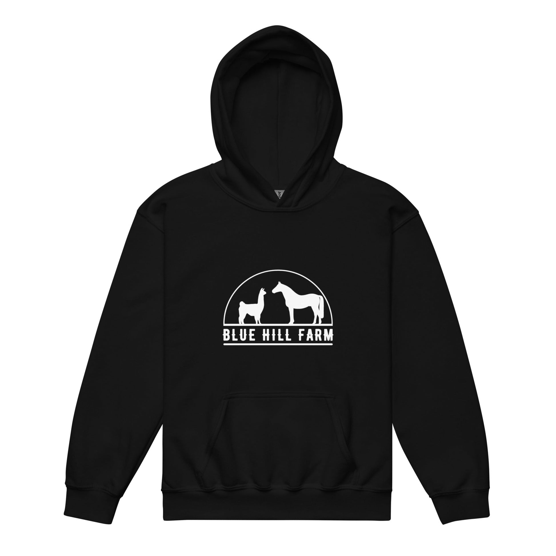Classic | Youth Hoodie | Blue Hill Farm | Ranch Logo