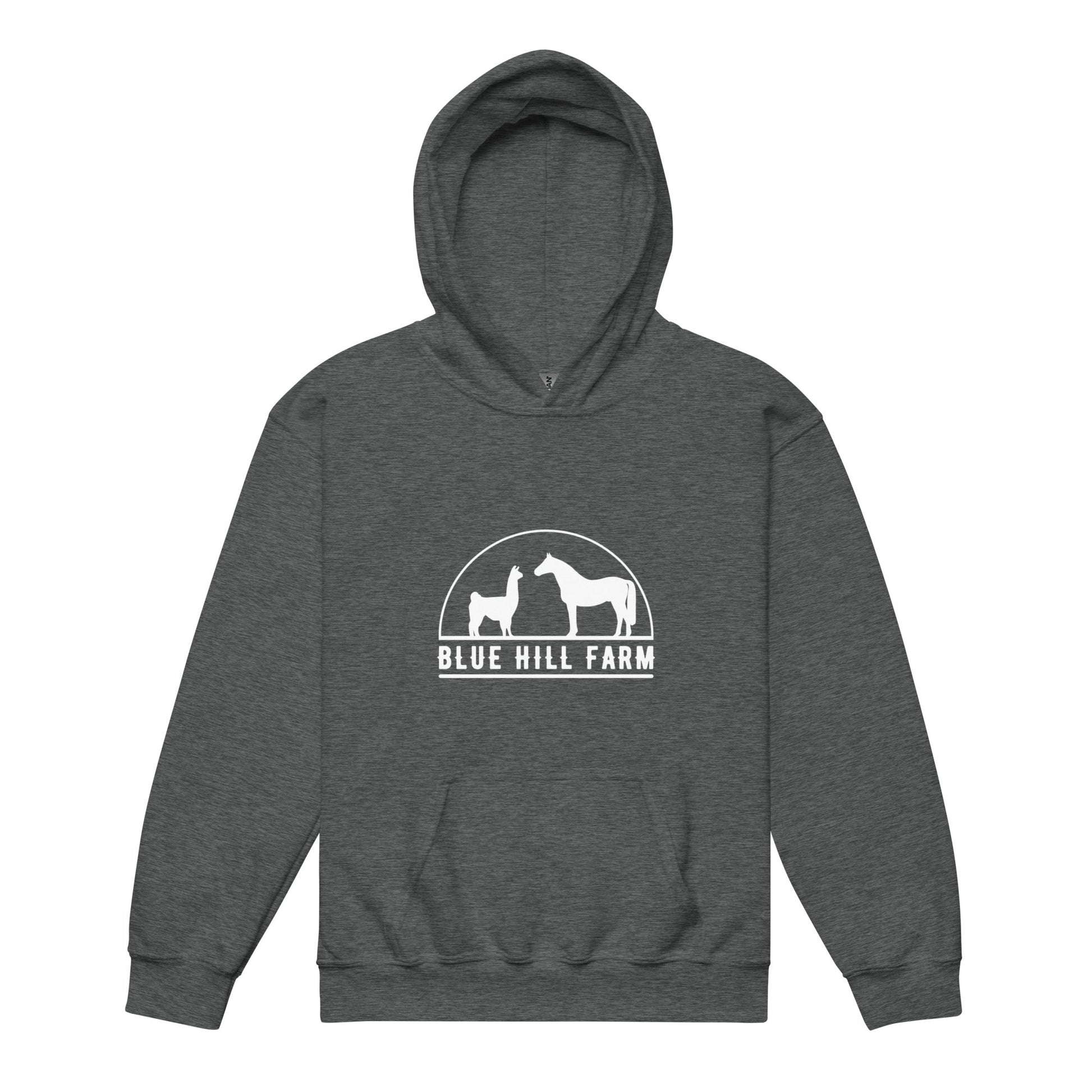 Classic | Youth Hoodie | Blue Hill Farm | Ranch Logo