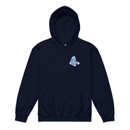Classic | Youth Hoodie | Blue Sox | Icon Logo
