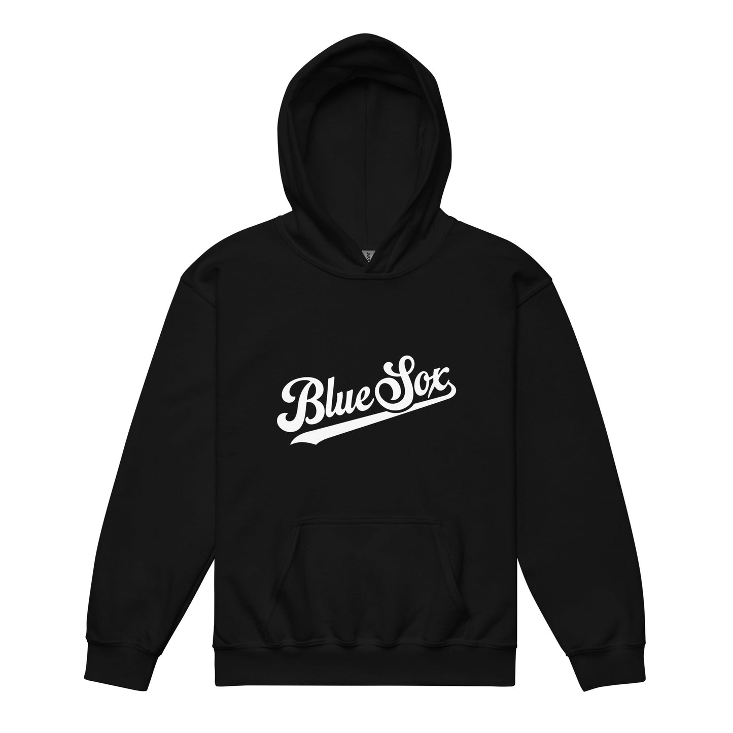 Classic | Youth Hoodie | Blue Sox | Script Logo