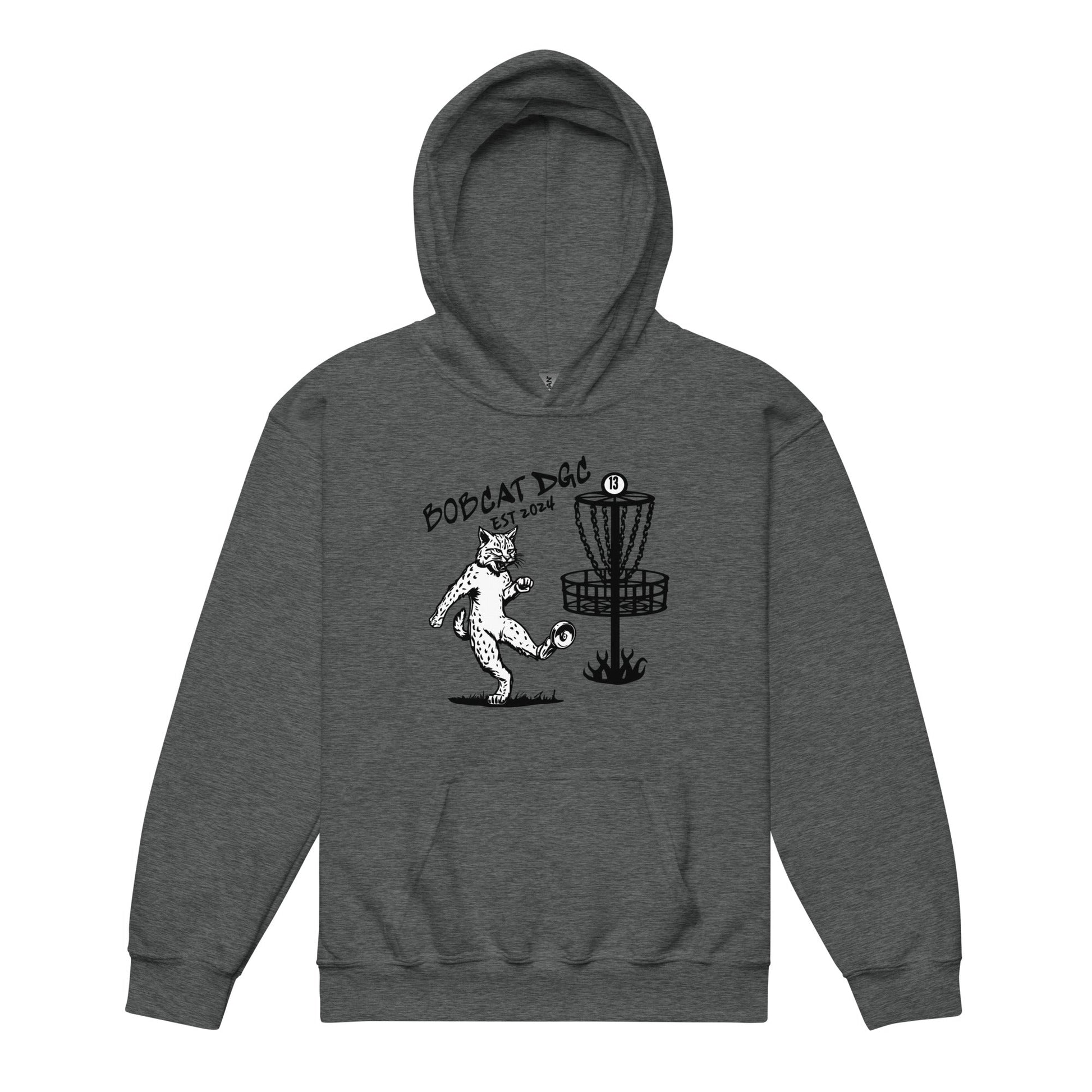 Classic | Youth Hoodie | Bobcat DGC | Predator Disc Golf Logo