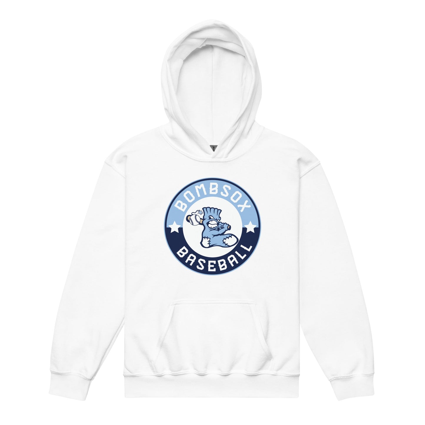 Classic | Youth Hoodie | BombSox Baseball | Badge Logo