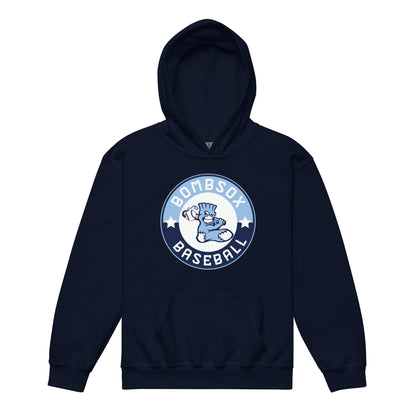 Classic | Youth Hoodie | BombSox Baseball | Badge Logo