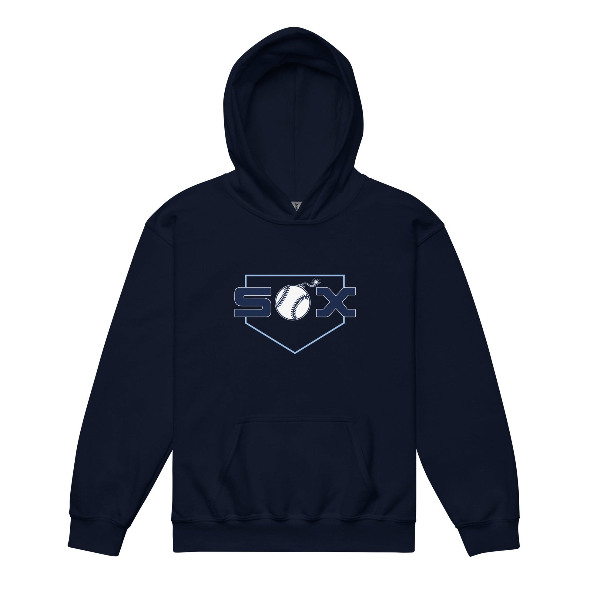 Classic | Youth Hoodie | BombSox Baseball | Crest Logo