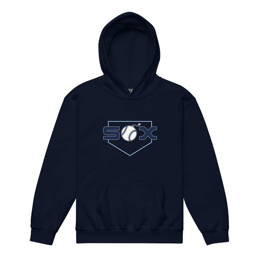 Classic | Youth Hoodie | BombSox Baseball | Crest Logo