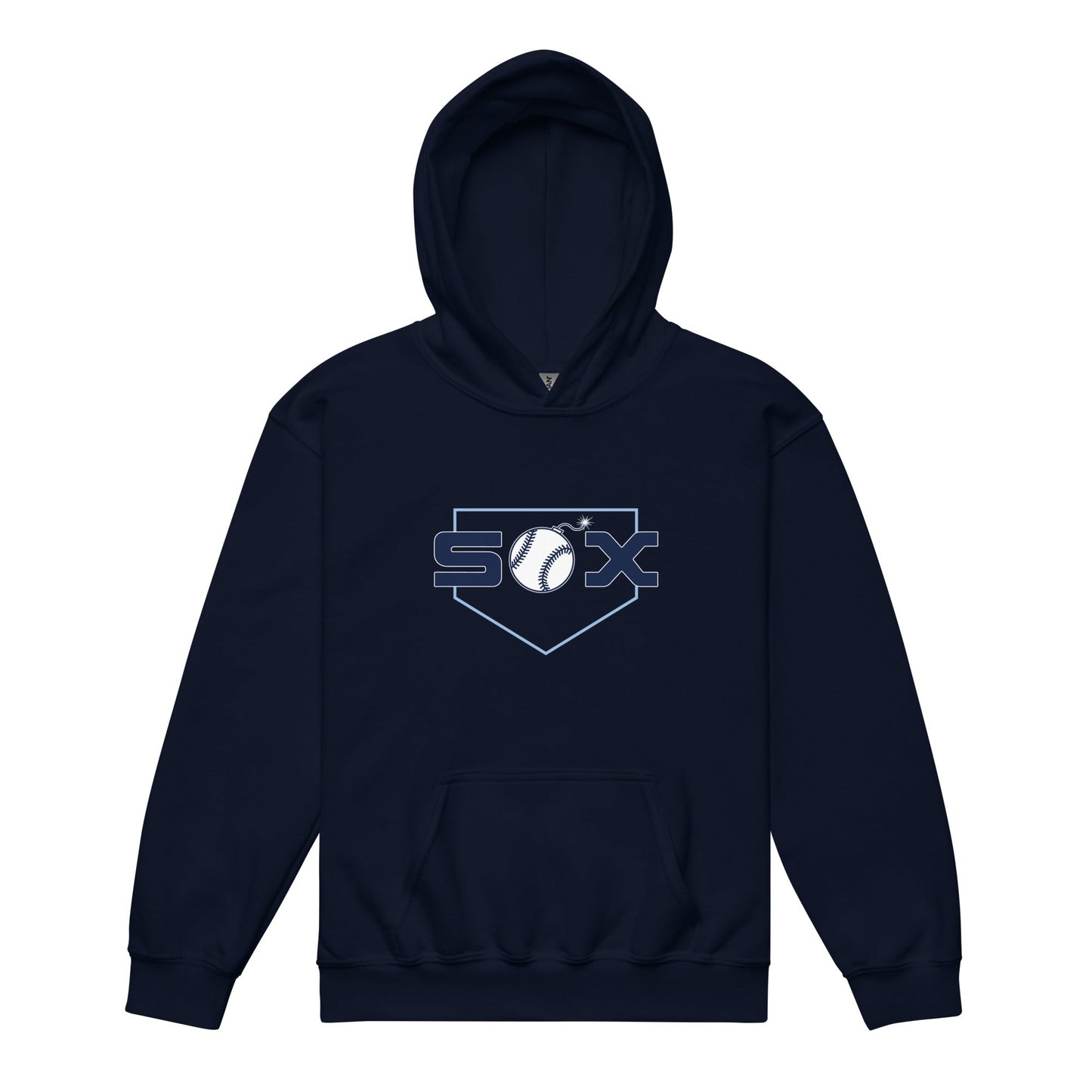 Classic | Youth Hoodie | BombSox Baseball | Crest Logo