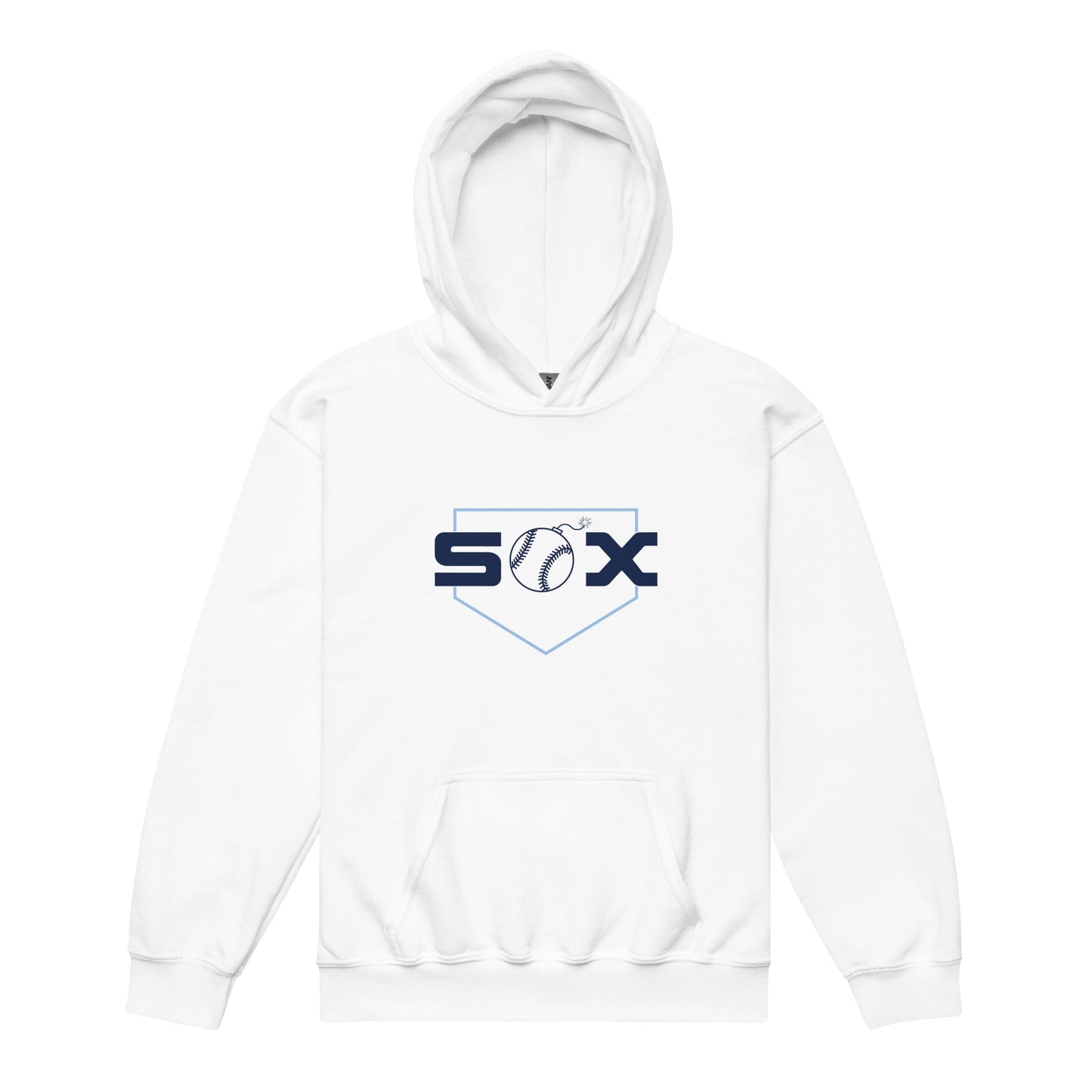 Classic | Youth Hoodie | BombSox Baseball | Crest Logo