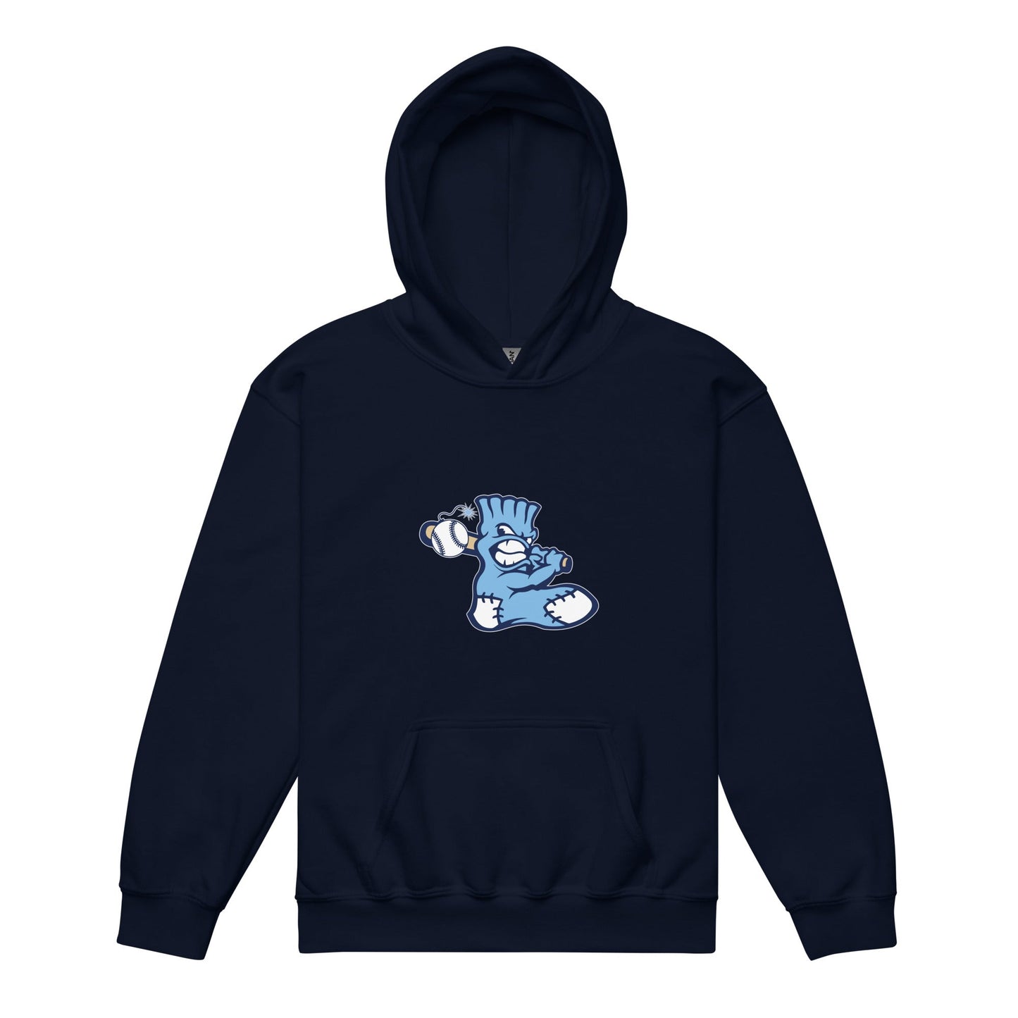 Classic | Youth Hoodie | BombSox Baseball | Mascot Logo