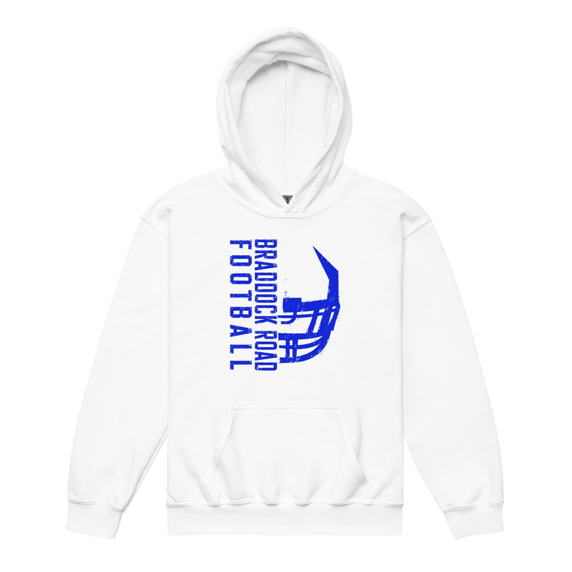 Classic | Youth Hoodie | Braddock Road Football | Sideline Vertical Logo