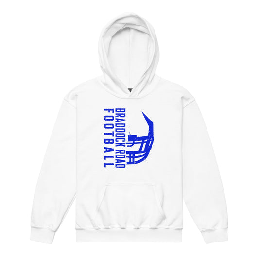 Classic | Youth Hoodie | Braddock Road Football | Sideline Vertical Logo