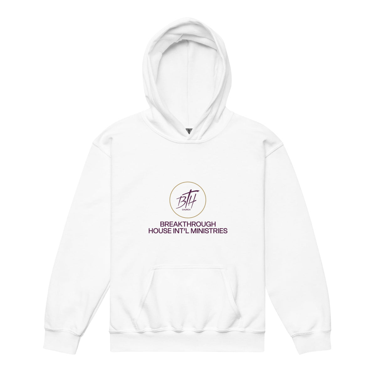 Classic | Youth Hoodie | Breakthrough House International Ministries | Crest Logo