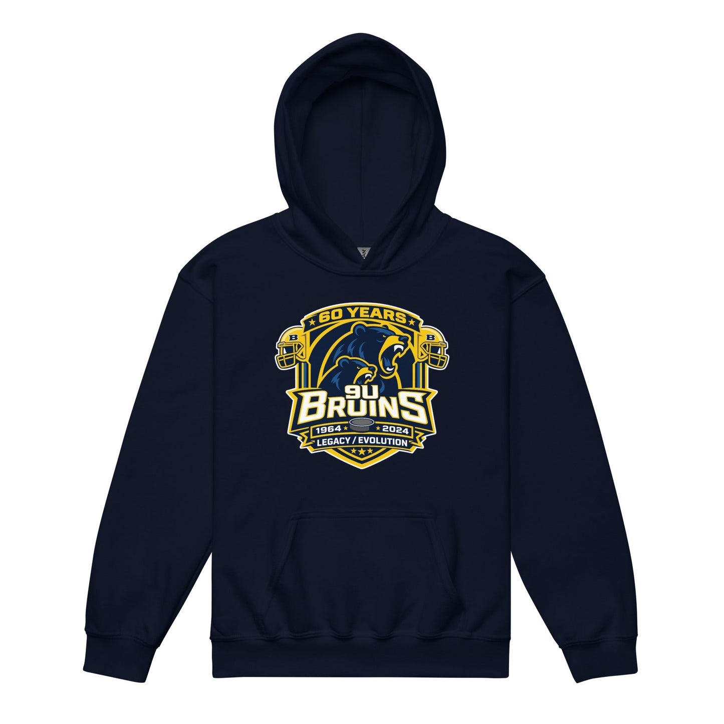 Classic | Youth Hoodie | Bruins The Evolution | Legacy Crest Logo