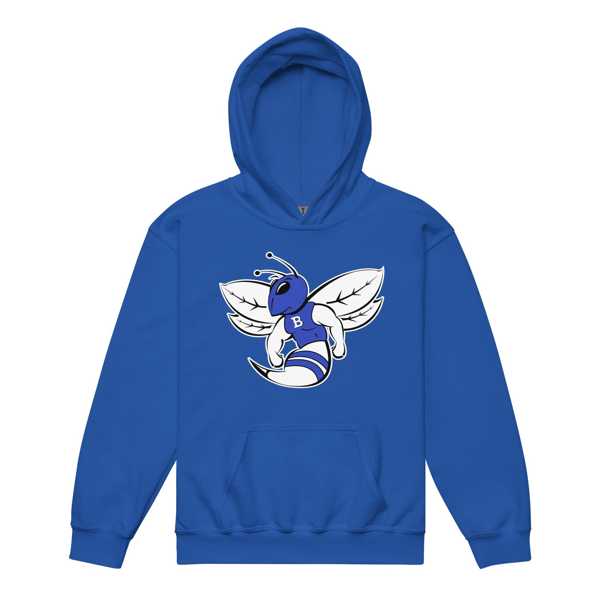 Classic | Youth Hoodie | Bryant High School Track Booster | Hornet Logo
