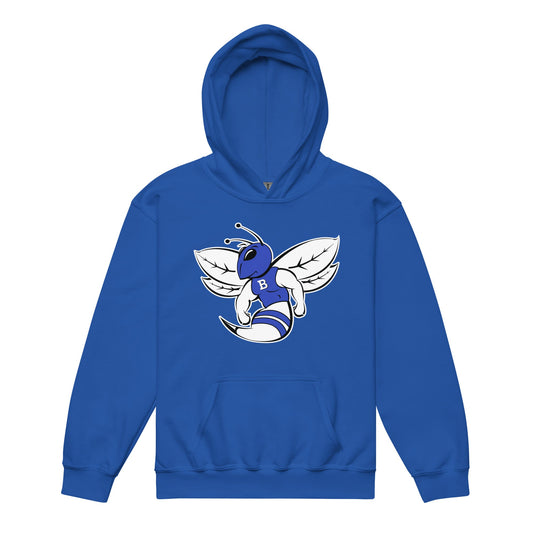 Classic | Youth Hoodie | Bryant High School Track Booster | Hornet Logo