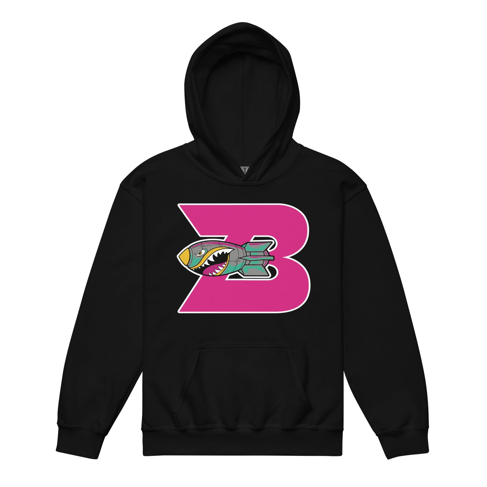 Classic | Youth Hoodie | Buffalo Bomb Squad | Pink B
