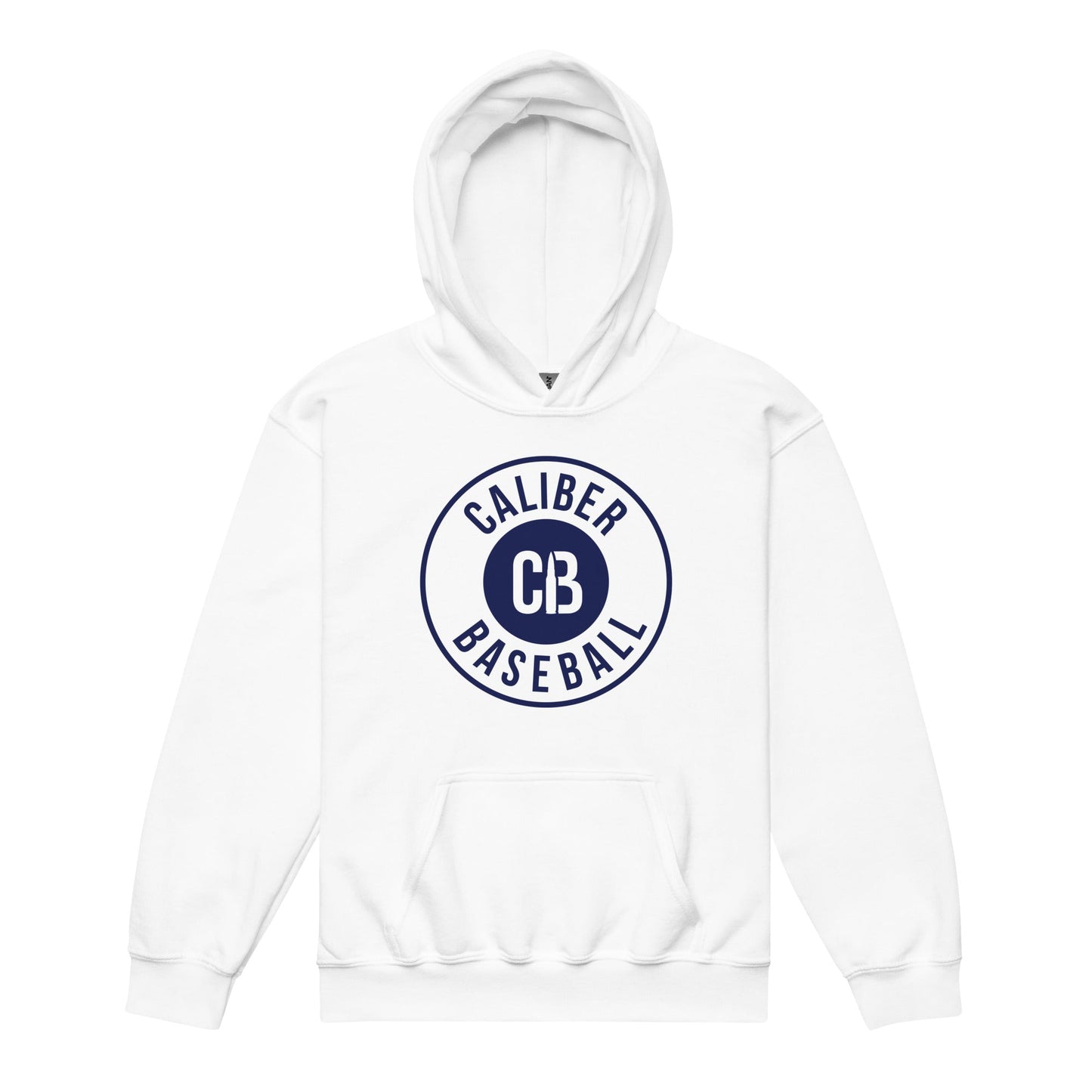 Classic | Youth Hoodie | Caliber Baseball | Badge Logo