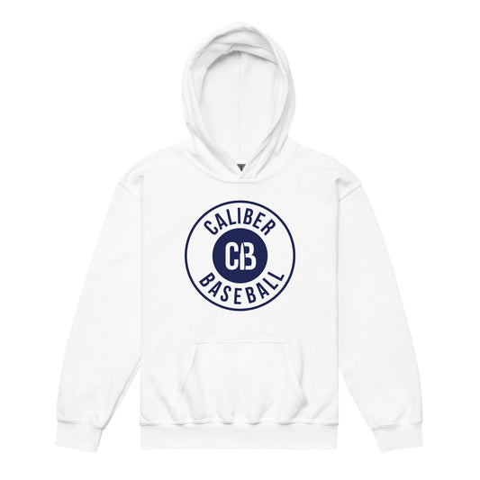 Classic | Youth Hoodie | Caliber Baseball | Badge Logo