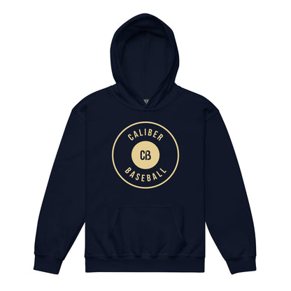 Classic | Youth Hoodie | Caliber Baseball | Crest Logo