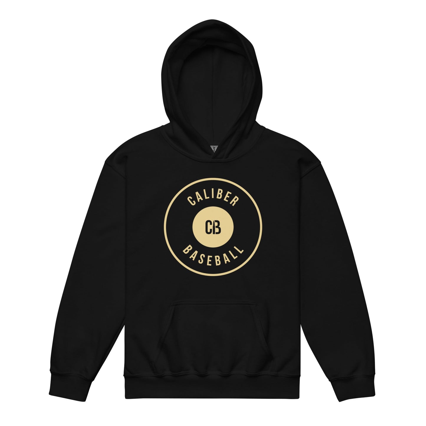Classic | Youth Hoodie | Caliber Baseball | Crest Logo