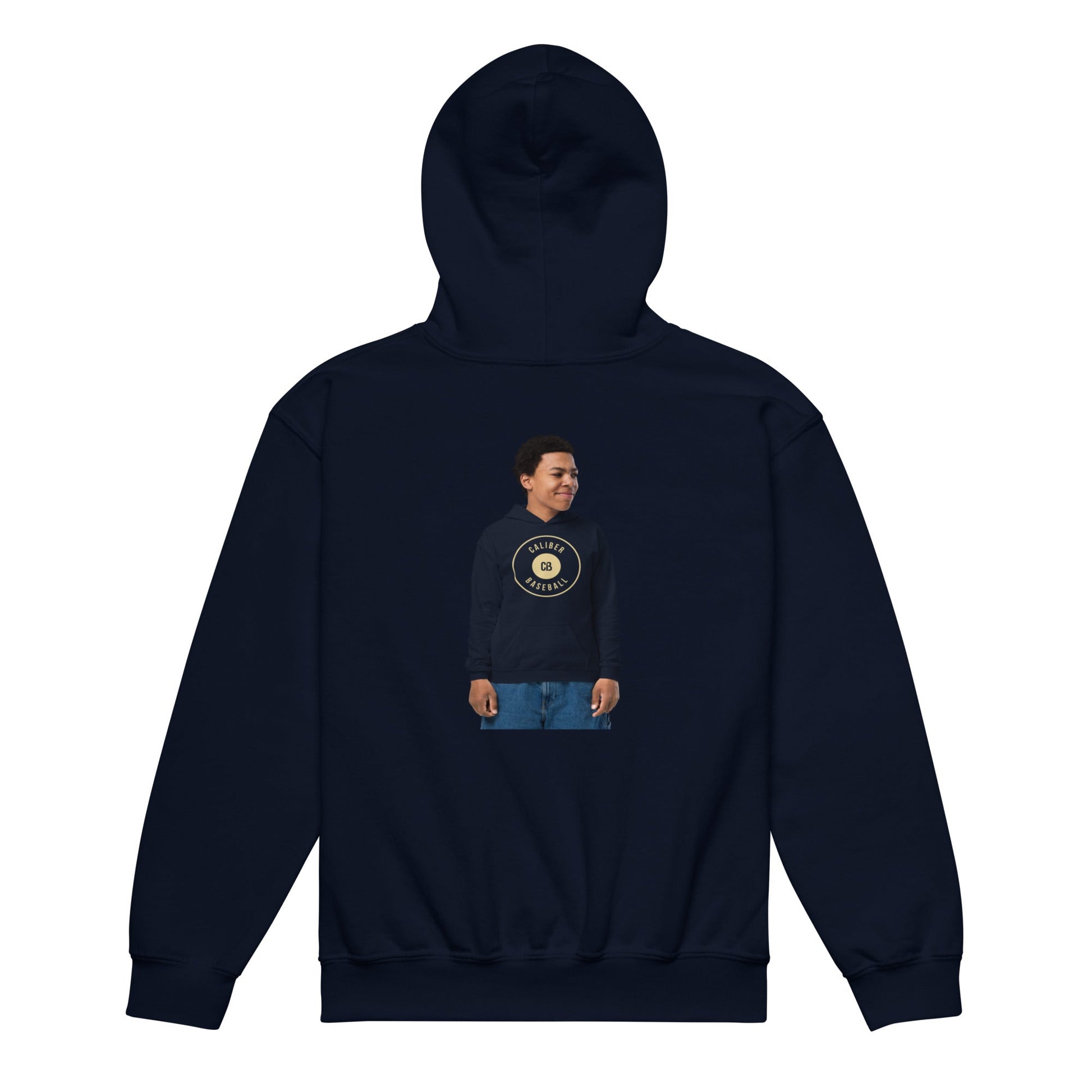 Classic | Youth Hoodie | Caliber Baseball | Crest Logo