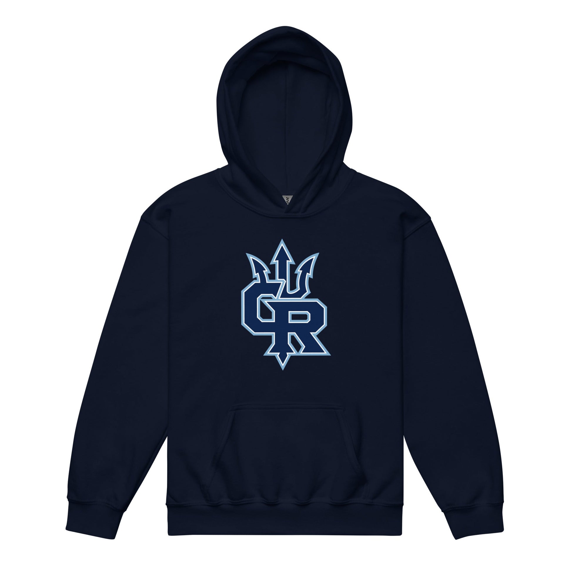 Classic | Youth Hoodie | Cape Riptides Baseball | Emblem Logo