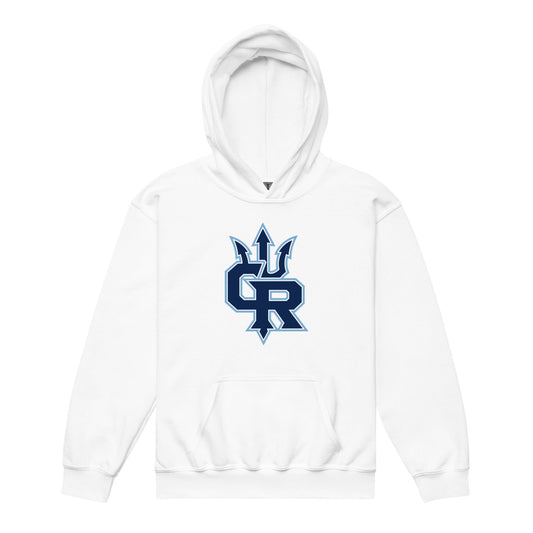 Classic | Youth Hoodie | Cape Riptides Baseball | Emblem Logo