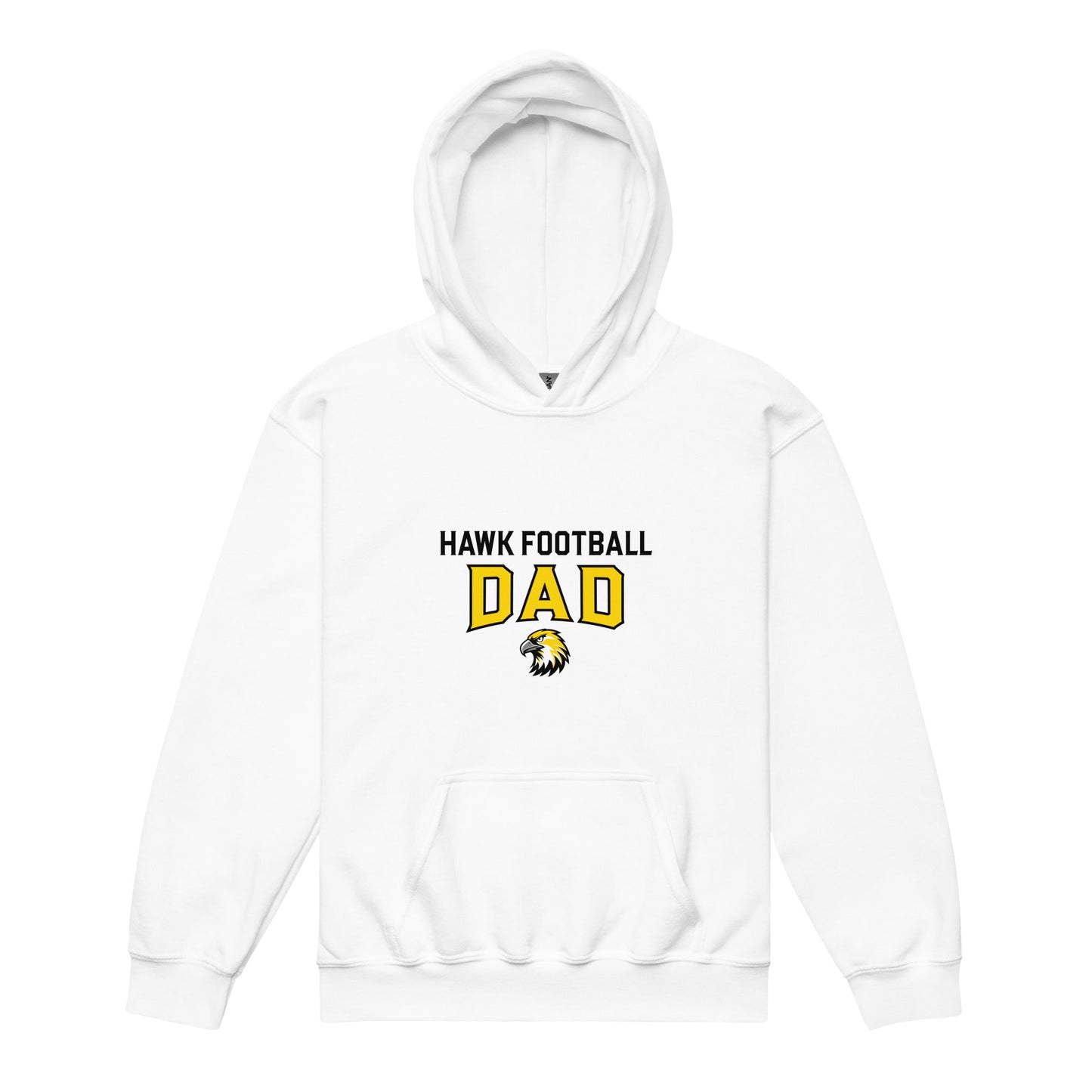 Classic | Youth Hoodie | Cardinal Ohara Hawks | Football Dad Logo