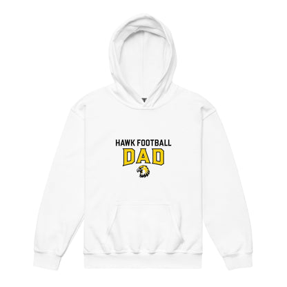 Classic | Youth Hoodie | Cardinal Ohara Hawks | Football Dad Logo