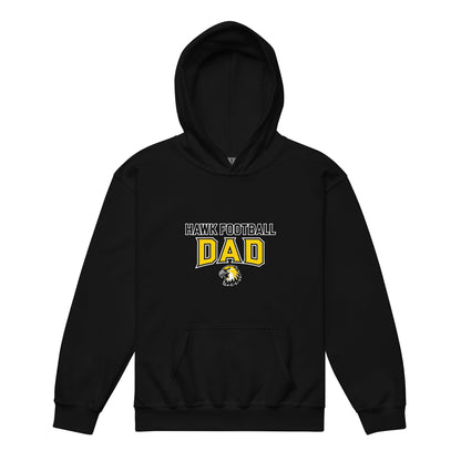 Classic | Youth Hoodie | Cardinal Ohara Hawks | Football Dad Logo