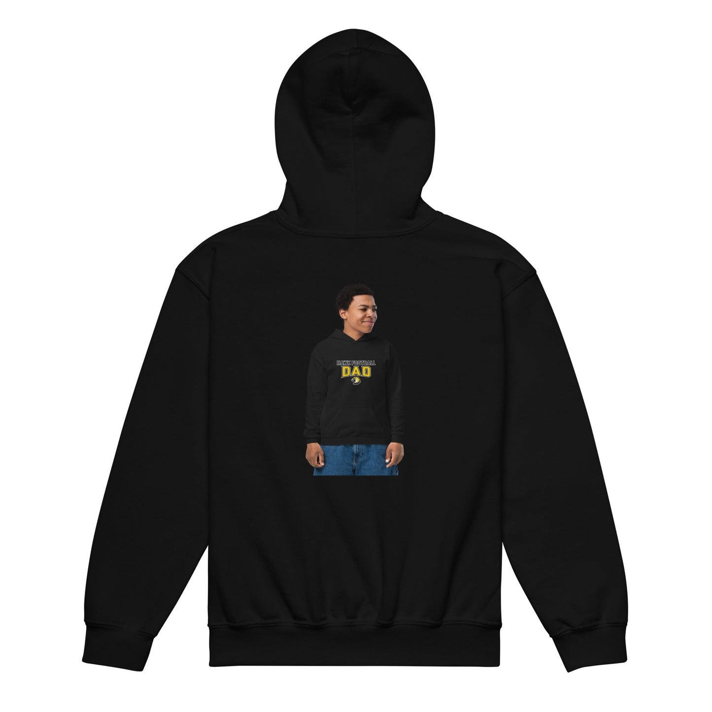 Classic | Youth Hoodie | Cardinal Ohara Hawks | Football Dad Logo