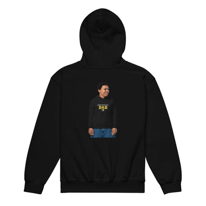 Classic | Youth Hoodie | Cardinal Ohara Hawks | Football Dad Logo