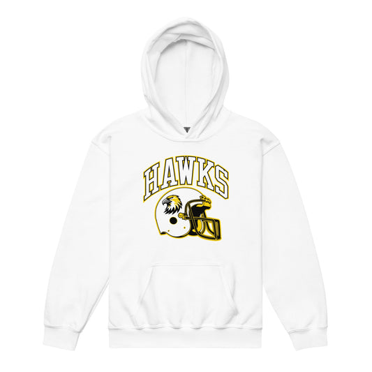 Classic | Youth Hoodie | Cardinal Ohara Hawks | Football Helmet Logo