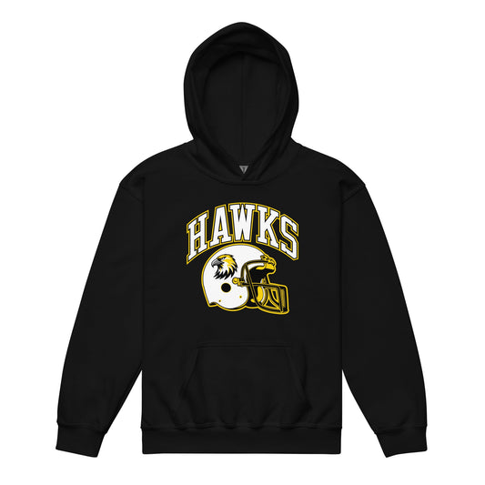 Classic | Youth Hoodie | Cardinal Ohara Hawks | Football Helmet Logo