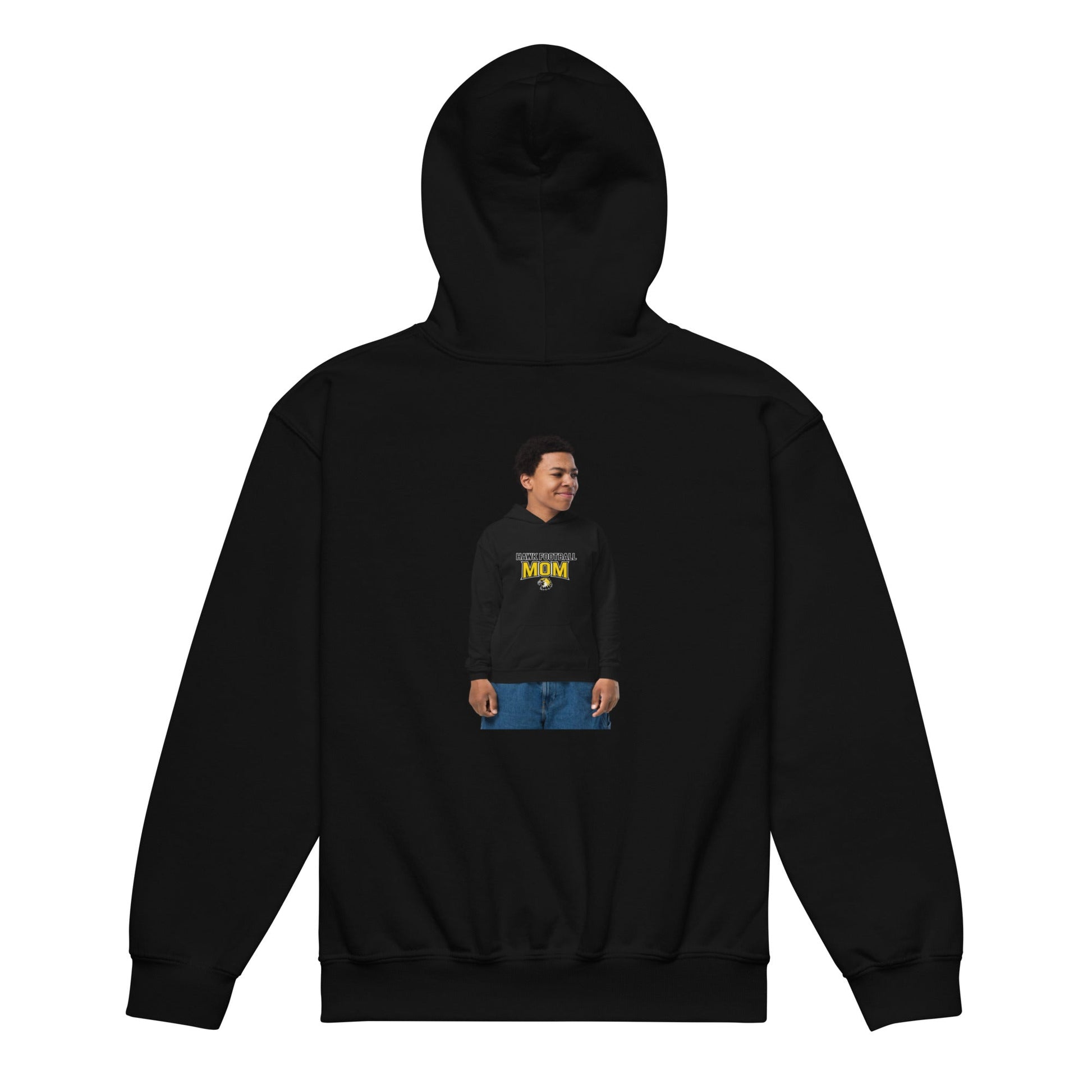 Classic | Youth Hoodie | Cardinal Ohara Hawks | Football Mom Logo