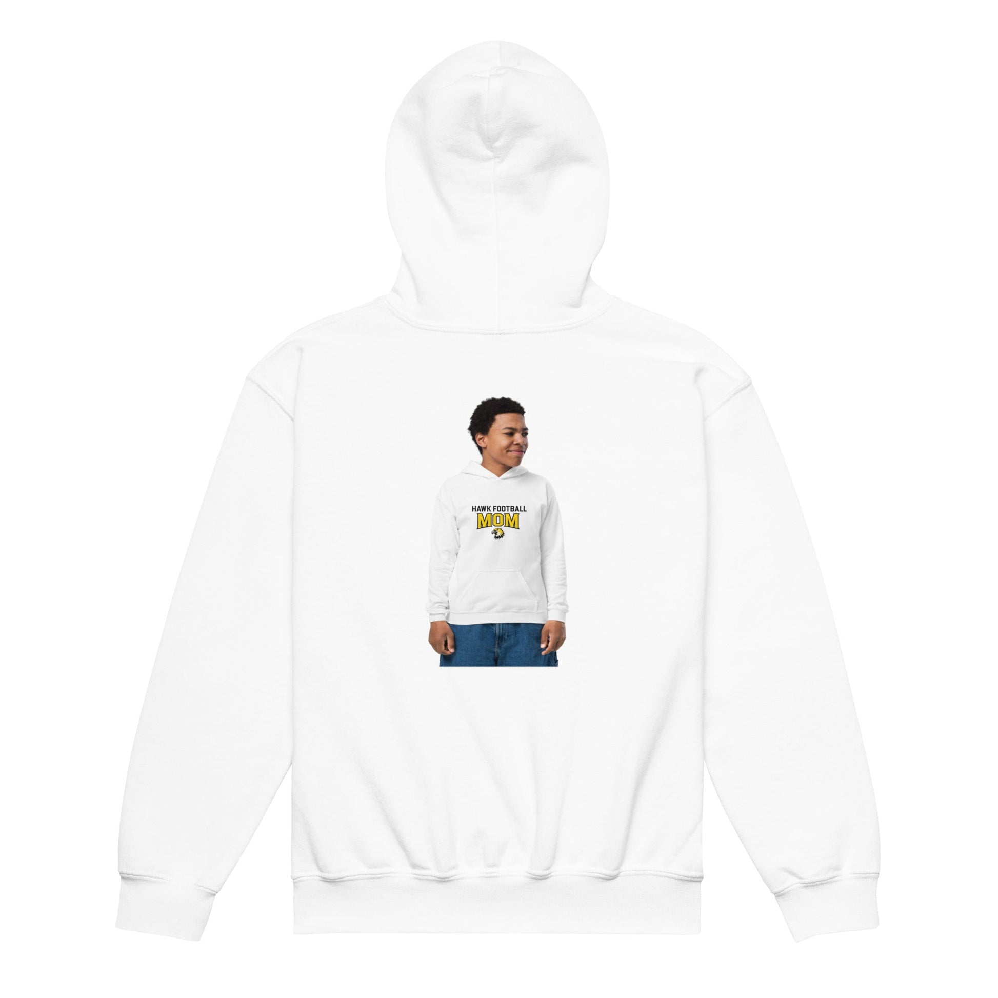 Classic | Youth Hoodie | Cardinal Ohara Hawks | Football Mom Logo
