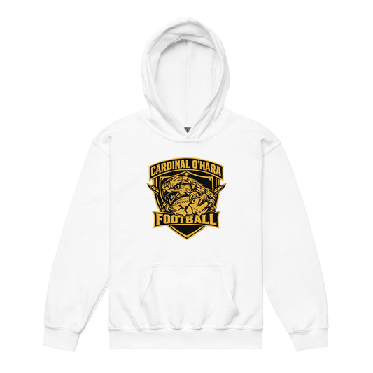 Classic | Youth Hoodie | Cardinal Ohara Hawks | Shield Logo