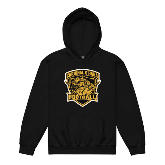 Classic | Youth Hoodie | Cardinal Ohara Hawks | Shield Logo