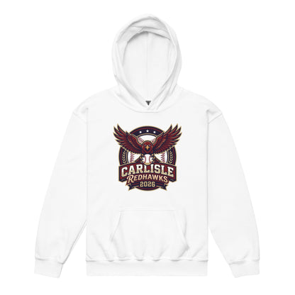 Classic | Youth Hoodie | Carlisle Redhawks | Emblem Logo