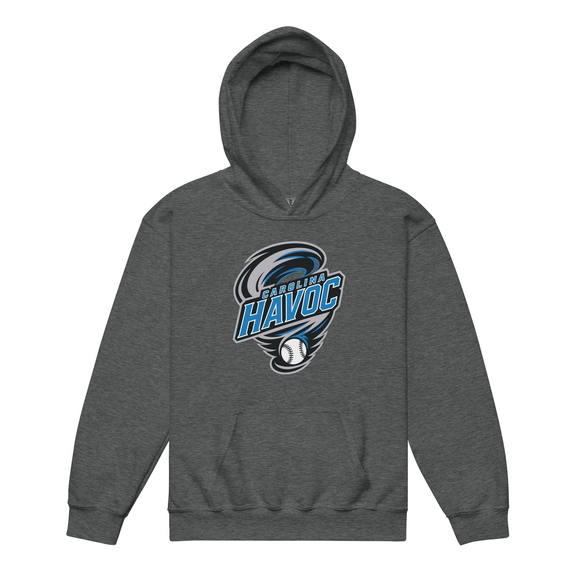 Classic | Youth Hoodie | Carolina Havoc | Twister League Crest Logo