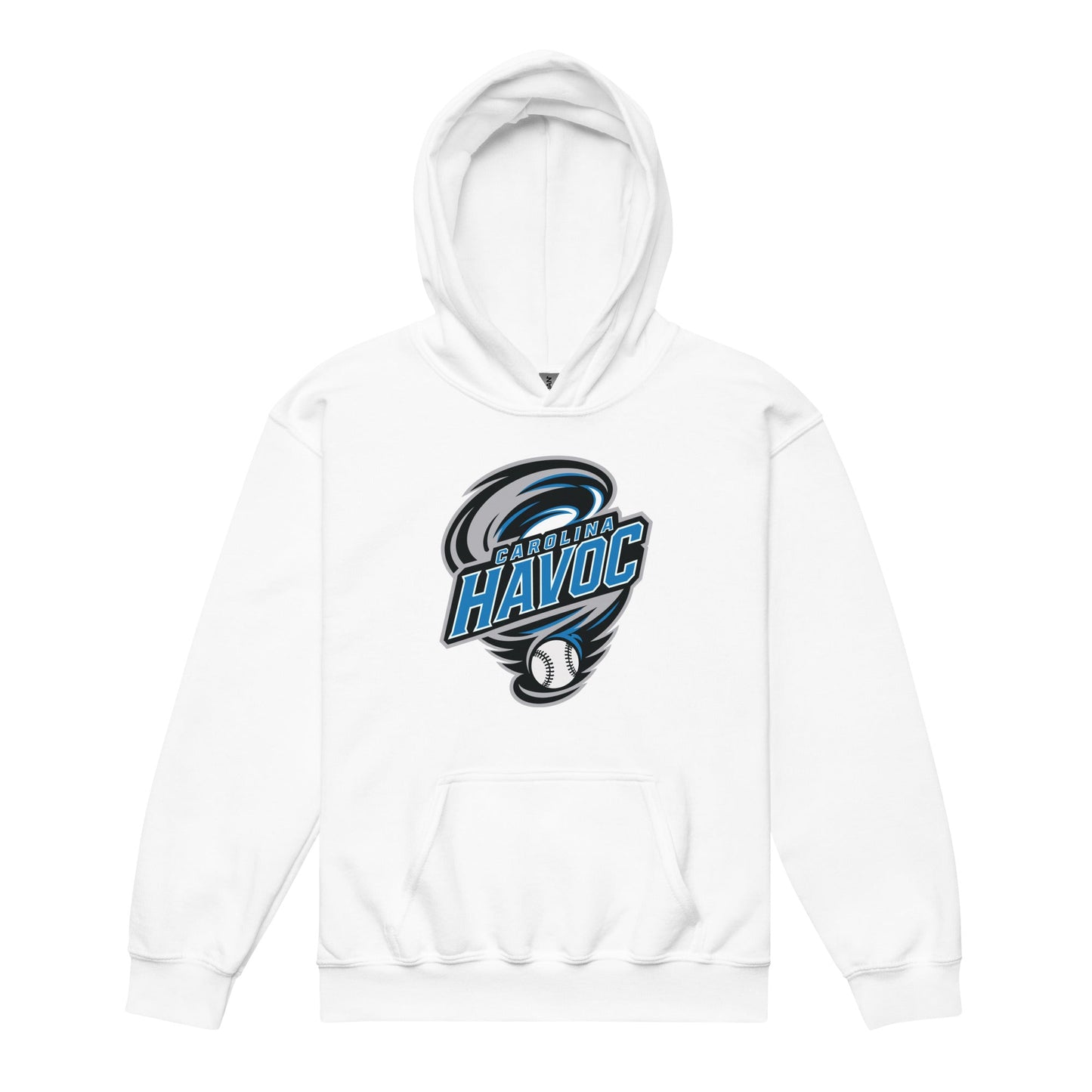 Classic | Youth Hoodie | Carolina Havoc | Twister League Crest Logo