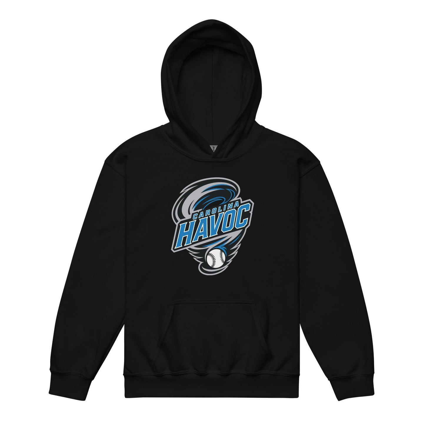 Classic | Youth Hoodie | Carolina Havoc | Twister League Crest Logo