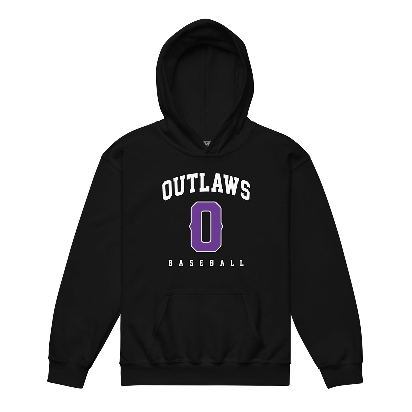 Classic | Youth Hoodie | Carolina Outlaws Baseball | Atheltics Logo
