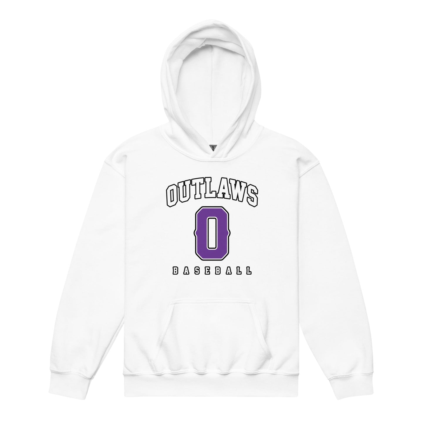 Classic | Youth Hoodie | Carolina Outlaws Baseball | Atheltics Logo