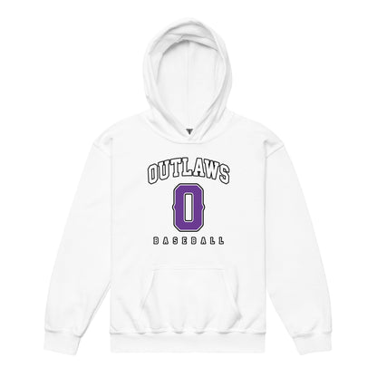 Classic | Youth Hoodie | Carolina Outlaws Baseball | Atheltics Logo